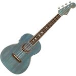 Fender Dhani Harrison Turquoise elektro-akusztikus tenor ukulele