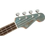 Fender Dhani Harrison Turquoise elektro-akusztikus tenor ukulele
