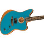 Fender American Acoustasonic Jazzmaster EB Ocean Turquoise elektro-akusztikus gitár