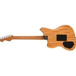 Fender American Acoustasonic Jazzmaster EB Tungsten elektro-akusztikus gitár