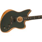 Fender American Acoustasonic Jazzmaster EB Tungsten elektro-akusztikus gitár