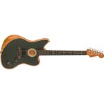 Fender American Acoustasonic Jazzmaster EB Tungsten elektro-akusztikus gitár