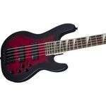Jackson JS Series Concert Bass JS3VQ Transparent Red Burst elektromos basszusgitár
