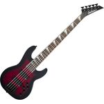 Jackson JS Series Concert Bass JS3VQ Transparent Red Burst elektromos basszusgitár