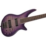 Jackson JS Series Spectra Bass JS3QV LRL Purple Phaze elektromos basszusgitár