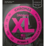 D'Addario ECB81-5 Chromes 45-132 basszus gitárhúr