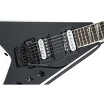 Jackson JS Series King V JS32 Black with White Bevels elektromos gitár