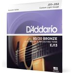 D'Addario EJ13 80/20 Bronze 11-52 akusztikus gitárhúr
