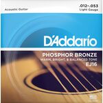 D'Addario EJ16 Phosphor Bronze 12-53 akusztikus gitárhúr