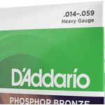 D'Addario EJ18 Phosphor Bronze 14-59 akusztikus gitárhúr