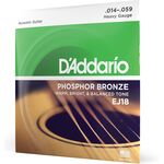 D'Addario EJ18 Phosphor Bronze 14-59 akusztikus gitárhúr