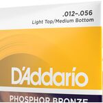 D'Addario EJ19 Phosphor Bronze 12-56 akusztikus gitárhúr