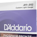 D'Addario EJ26 Phosphor Bronze 11-52 akusztikus gitárhúr
