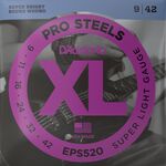 D'Addario EPS520 ProSteels 9-42 elektromos gitárhúr