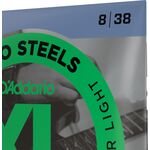 D'Addario EPS530 ProSteels 8-38 elektromos gitárhúr