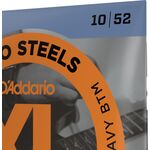 D'Addario EPS540 ProSteels 10-52 elektromos gitárhúr