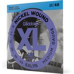 D'Addario EXL115 Nickel Wound 11-49 elektromos gitárhúr