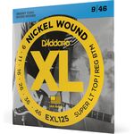 D'Addario EXL125 Nickel Wound 9-46 elektromos gitárhúr