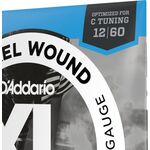 D'Addario EXL148 Nickel Wound 12-60 elektromos gitárhúr