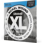 D'Addario EXL148 Nickel Wound 12-60 elektromos gitárhúr