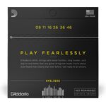 D'Addario NYXL0946 Nickel Wound 09-46 elektromos gitárhúr