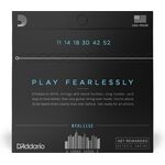D'Addario NYXL1152 Nickel Wound 11-52 elektromos gitárhúr