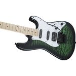 Jackson X Series Signature Adrian Smith SDXQM MN Transparent Green elektromos gitár