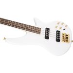 Jackson JS Series Spectra Bass JS3 Snow White elektromos basszusgitár