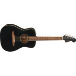 Fender Joe Strummer Campfire Matte Black elektro-akusztikus gitár