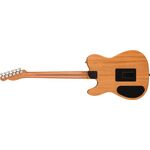 Fender Acoustasonic Player Telecaster RW Brushed Black elektro-akusztikus gitár