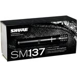 Shure SM137-LC kismembrános kondenzátor hangszermikrofon