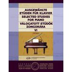 Válogatott etűdök 6 - kotta