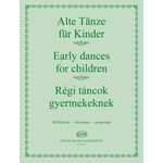 Régi táncok gyermekeknek - kotta