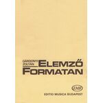 Elemző formatan (Gárdonyi Zoltán) - kotta