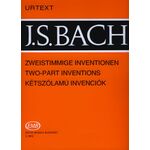 Johann Sebastian Bach: Kétszólamú invenciók - kotta