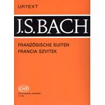 Johann Sebastian Bach: Francia szvitek - kotta