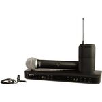 Shure BLX1288E/CVL-H8E vezetéknélküli kézi mikrofon/csíptetős mikrofon szett