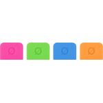 RODE COLORS 2 mikrofonjelölő/kábeljelölő szett Wireless GO/Lavalier mikrofonokhoz