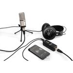 IK Multimedia iRig Pre 2 XLR mikrofon interfész iPhone/iPad/Android/DSLR kamera támogatással