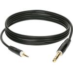 KLOTZ ASMJ0090 0,9 m sztereó mini jack - nagy jack kábel