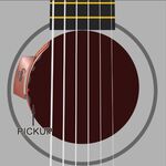 Guitto GGP-01 akusztikus hanglyuk pickup