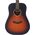 D'Angelico Premier Lexington LS Satin Vintage Sunburst elektro-akusztikus gitár