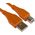 UDG Ultimate Audio Cable A-B narancs 2 m USB kábel