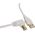 UDG Ultimate Audio Cable A-B Angled fehér 1 m USB kábel