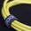 UDG Ultimate Audio Cable A-B Angled sárga 2 m USB kábel
