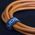 UDG Ultimate Audio Cable A-B Angled narancs 3 m USB kábel