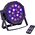 Soundsation PAR-181R LED PAR lámpa távirányítóval