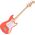 Squier Sonic Bronco Bass MN Tahitian Coral elektromos basszusgitár