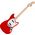 Squier Sonic Mustang MN Torino Red elektromos gitár