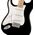 Squier Sonic Stratocaster MN Black balkezes elektromos gitár